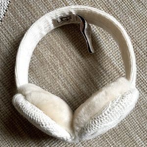 UGG Cream Earmuffs - never worn!